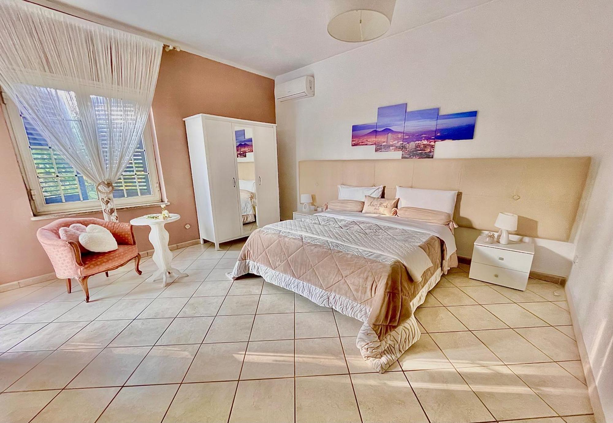 B&B Maison Blanche Помпей Екстериор снимка